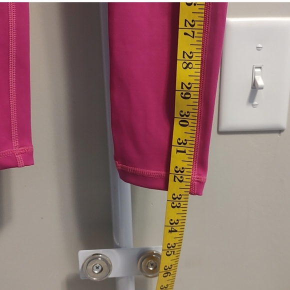 NWT Zyia Active Leggings Womens 4 Pink 7/8 Length Cropped - Picture 4 of 4